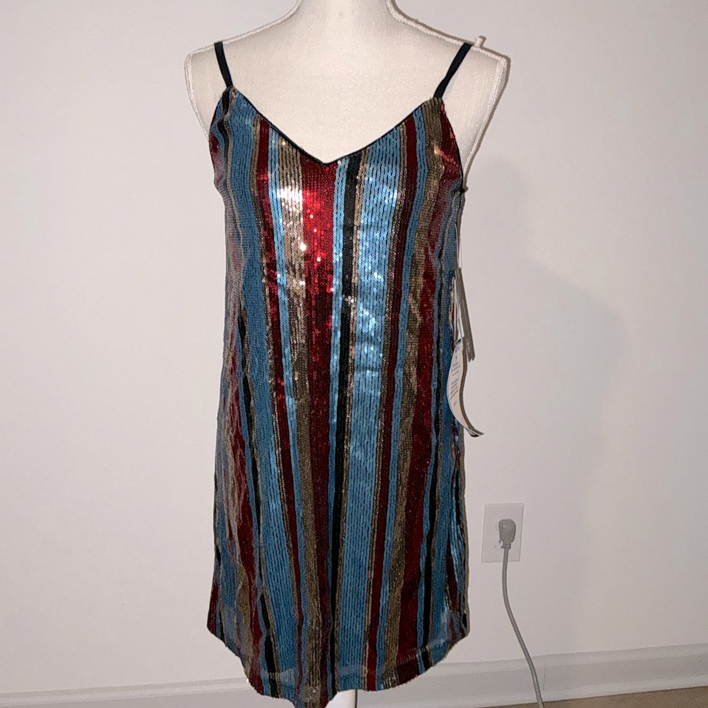 As U Wish sequin dress small